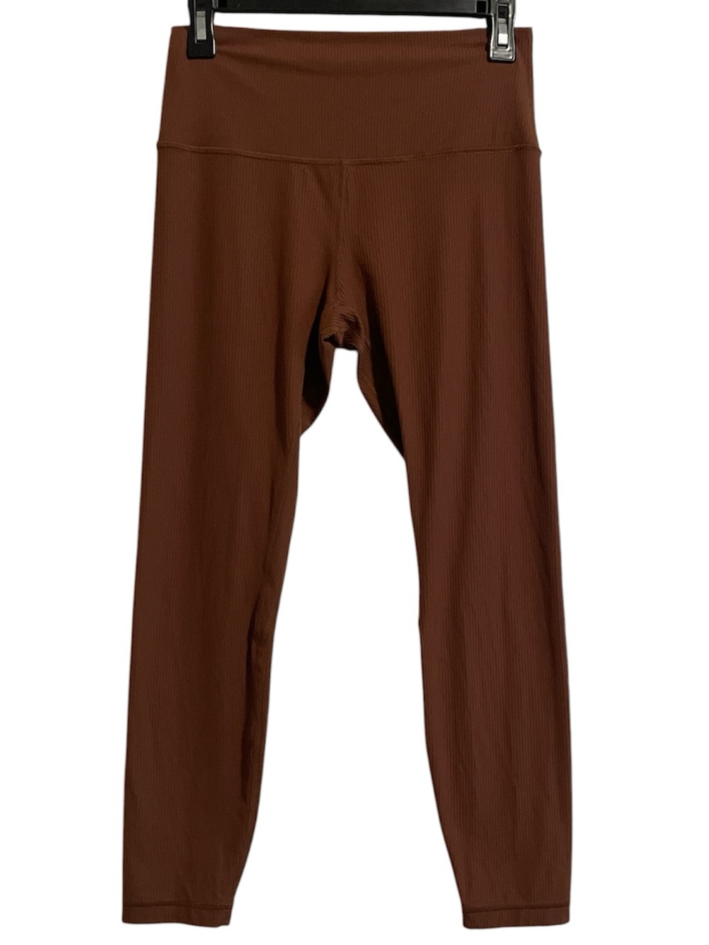Lululemon Align Ribbed High Rise Pant 25” Roasted Brown Leggings Size 8 - Picture 4 of 7